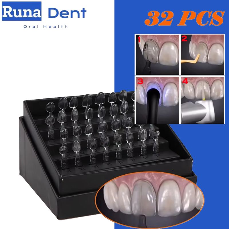 Teeth Whitening Moulds - 32 قطعة من أدوات تبييض الأسنان،