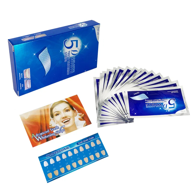 1-12 قطعة شرائط تبييض الأسنان  - مراجعة Teeth Whitening Near Me وسعره
