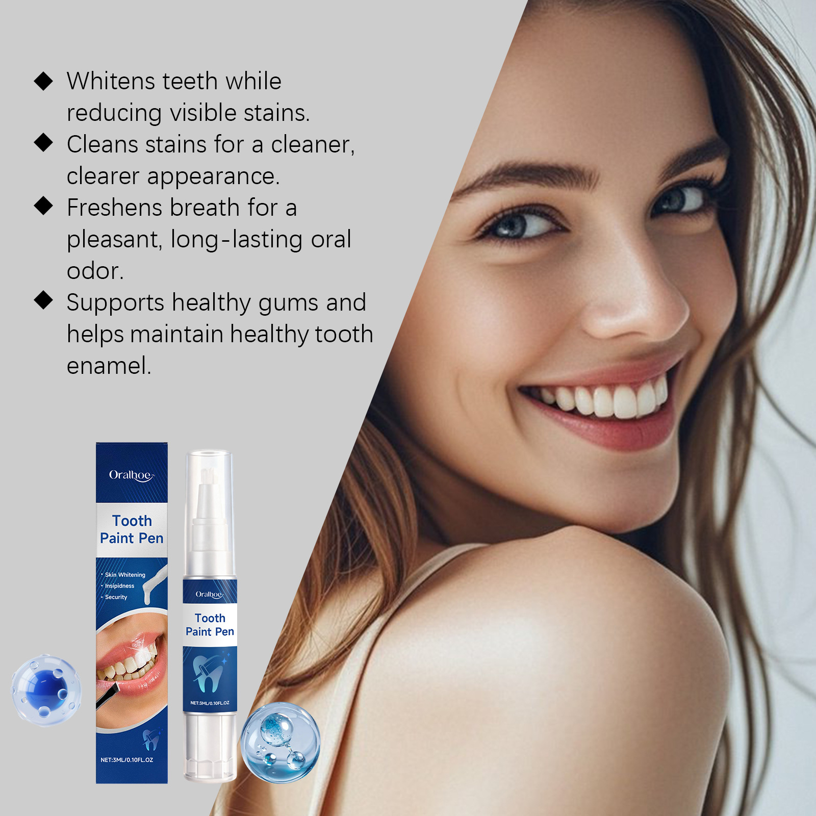 قلم تبييض الأسنان من أورالهو،  - مراجعة Teeth Whitening Pens وسعره